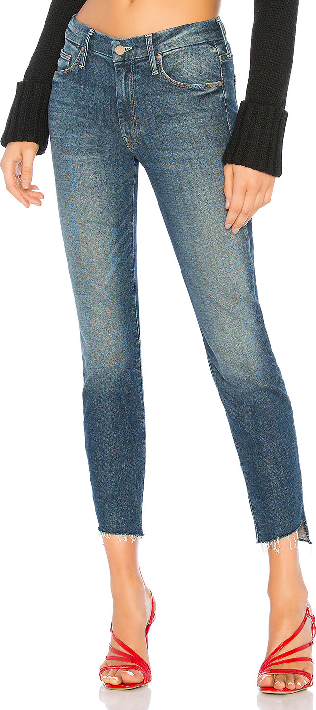 MOTHER The Looker Ankle Step Fray