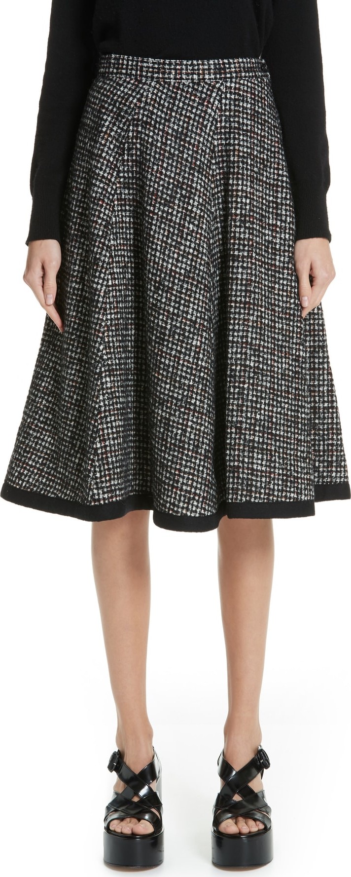 Tricot Comme des Garçons Tweed A-Line Skirt