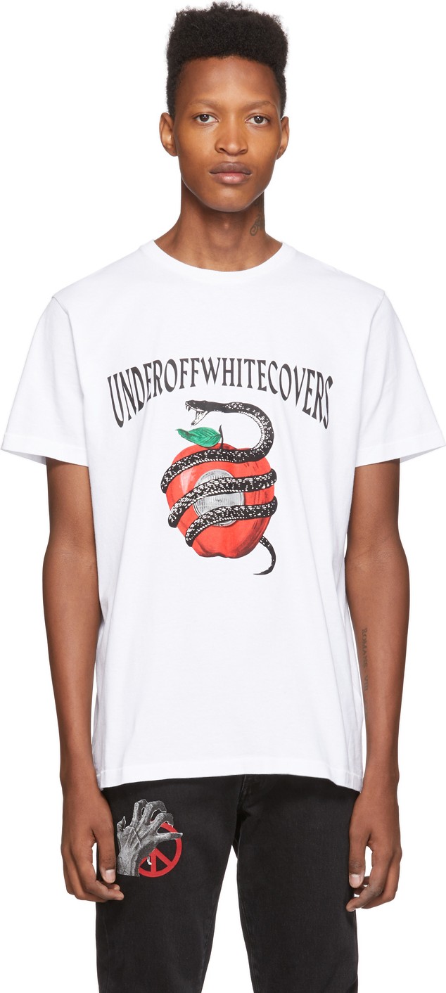 Off White White Undercover Edition Apple T-Shirt