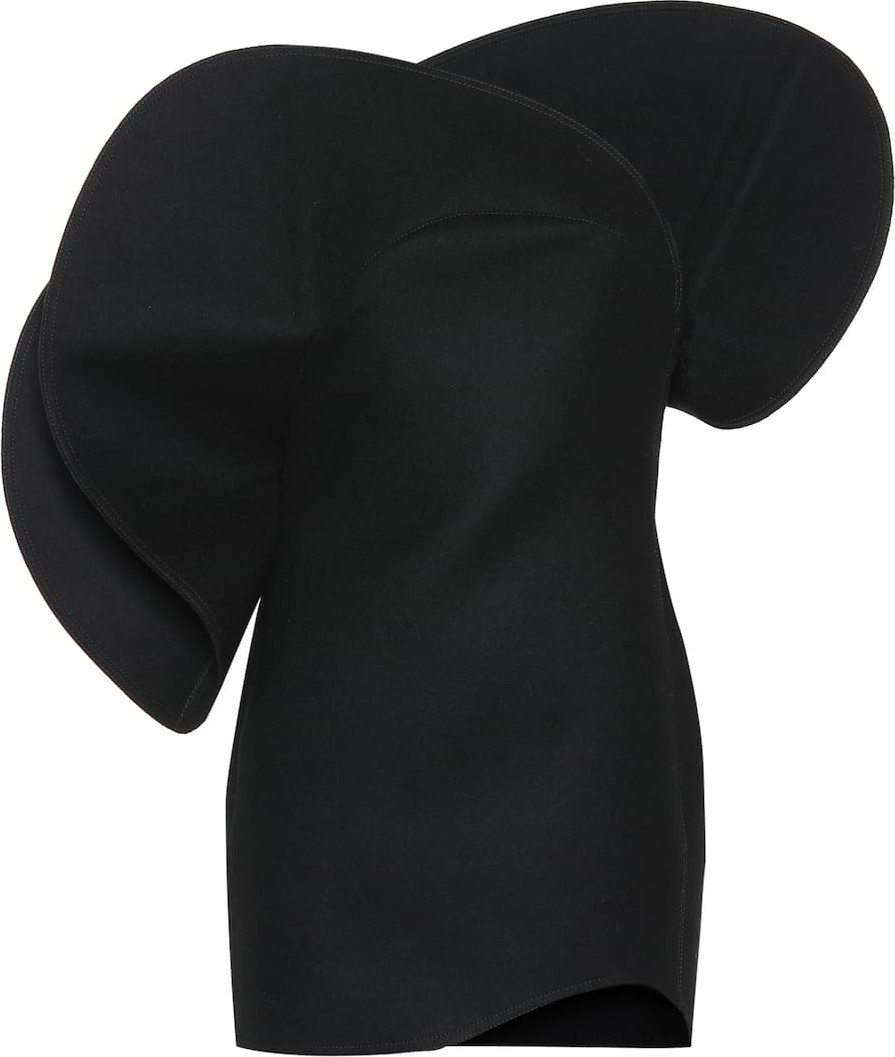 Saint Laurent Wool minidress