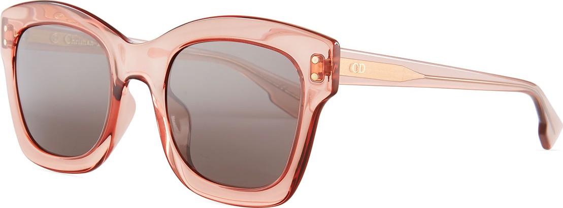 Dior Dior Izon2 Square Transparent Sunglasses