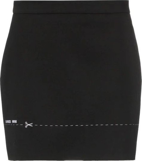 Vetements a-line wool mini skirt