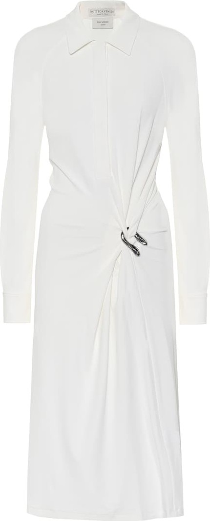 Bottega Veneta Crêpe jersey shirt dress