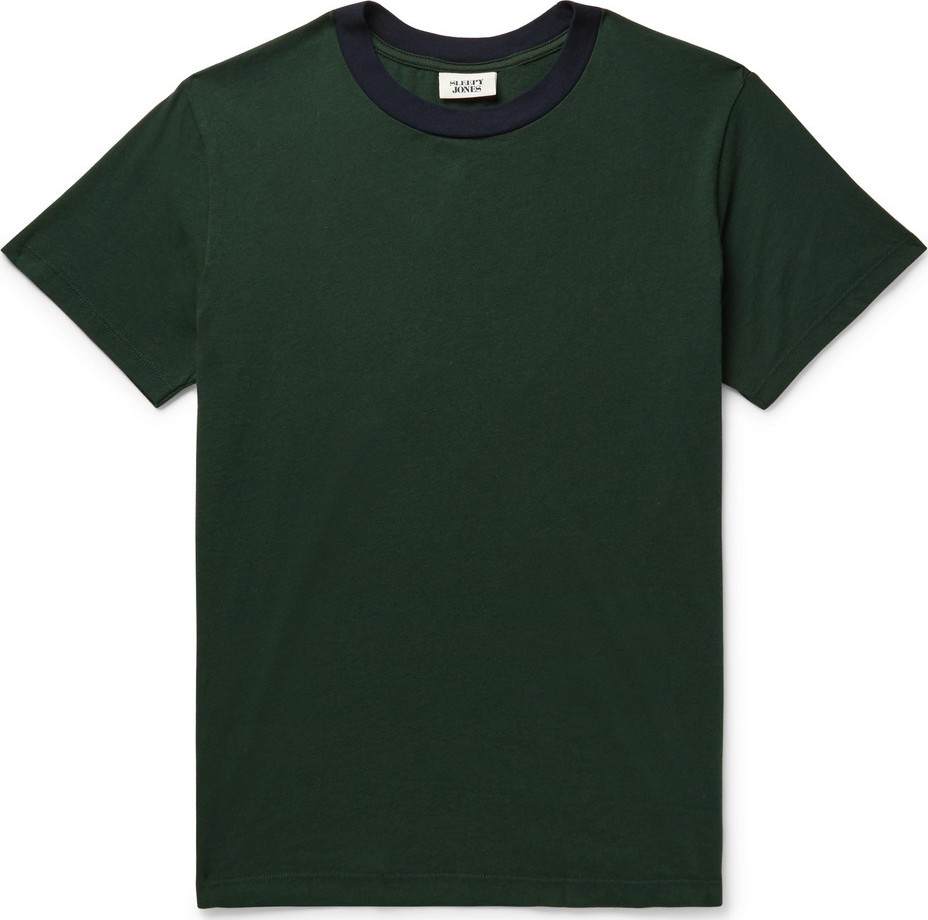 Sleepy Jones Andre Cotton-Jersey Pyjama T-Shirt