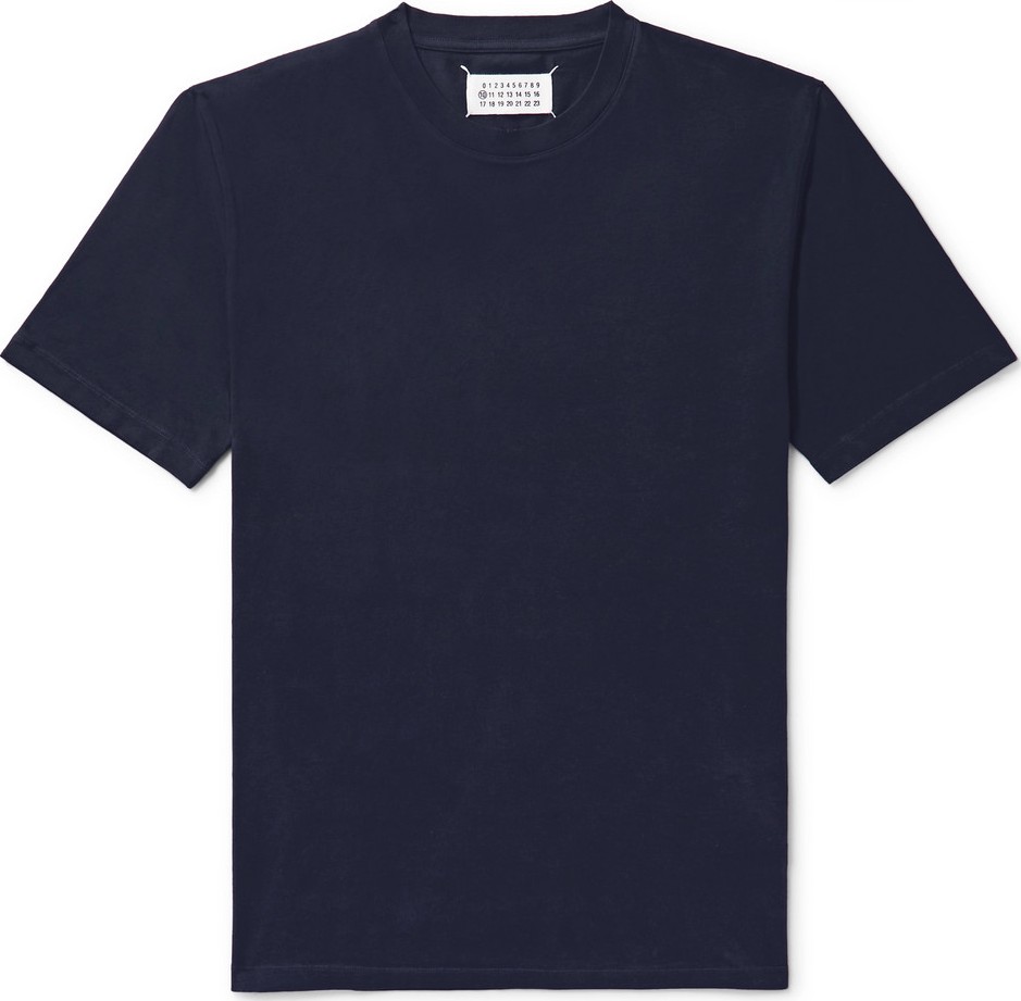 Maison Margiela Garment-Dyed Cotton-Jersey T-Shirt