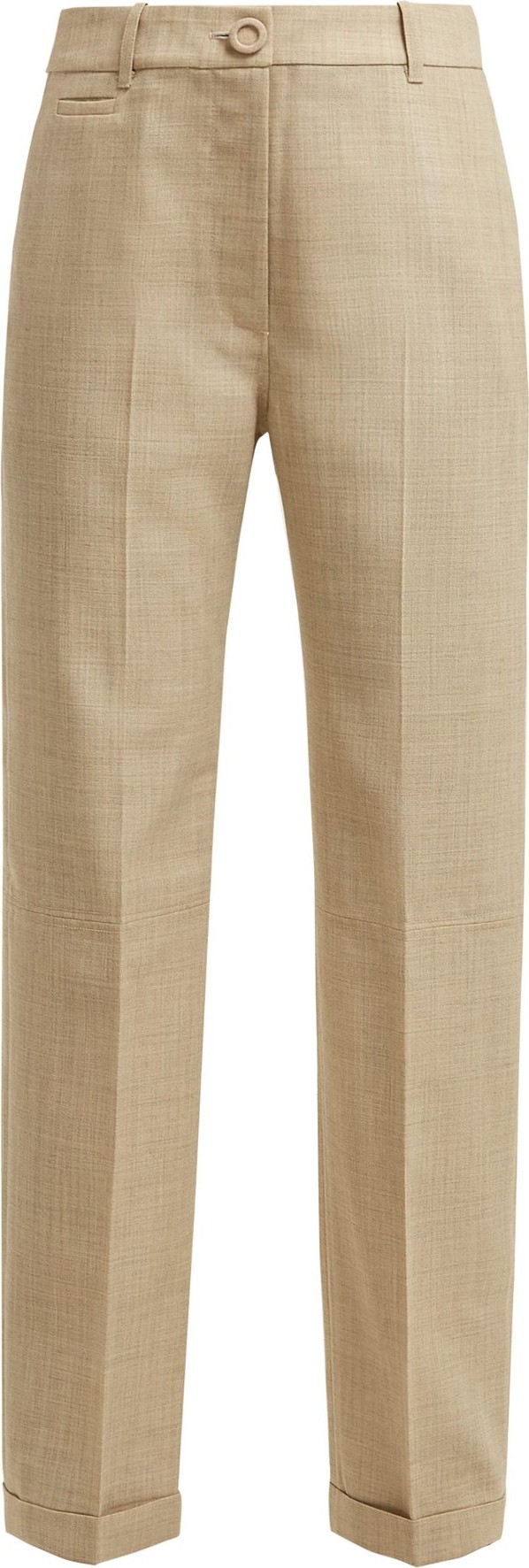 Jacquemus Le Pantalon Carino high-rise cotton trousers
