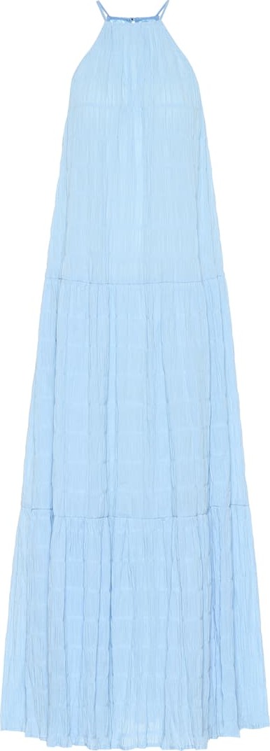 Cult Gaia Linda stretch-cotton maxi dress