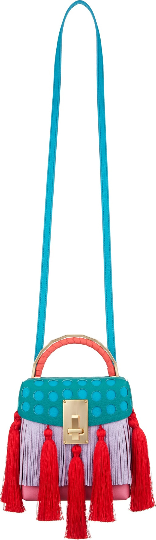 The Volon Tassel Great Leather Box Bag