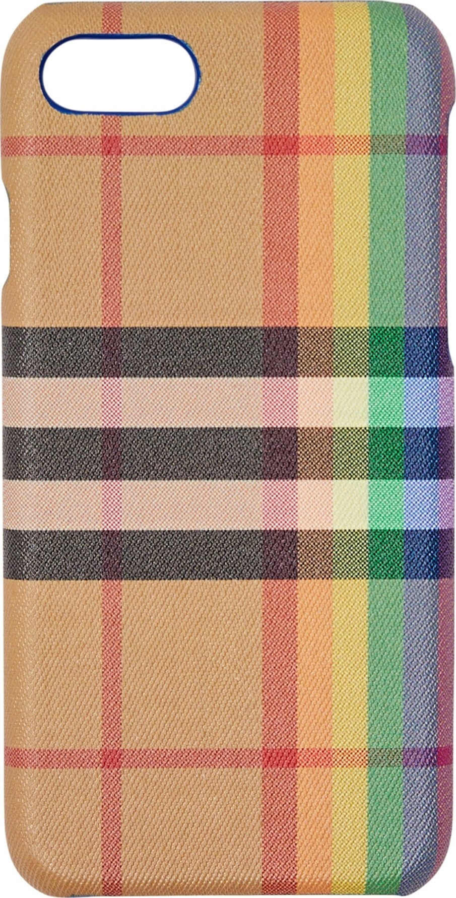 Burberry London England Vintage Check Rainbow iPhone 8 Case