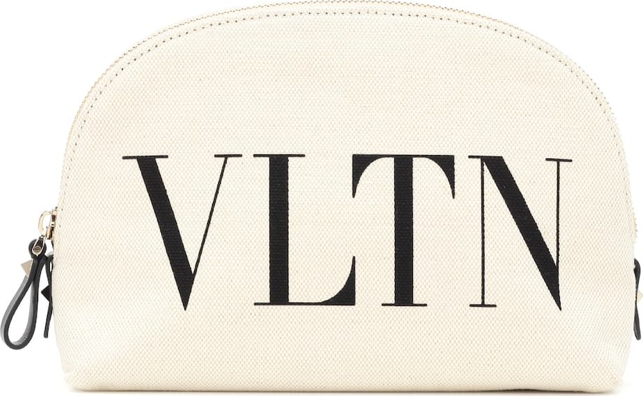 Valentino Valentino Garavani VLTN canvas pouch