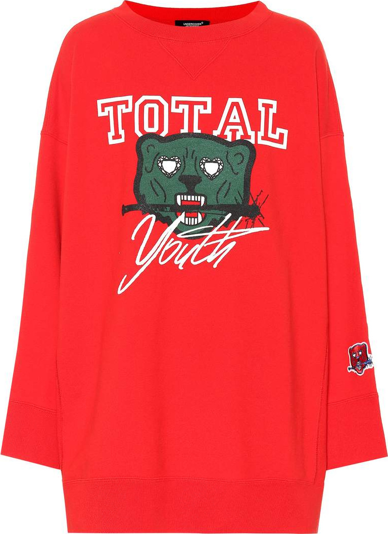 Undercover Printed cotton sweatshirt