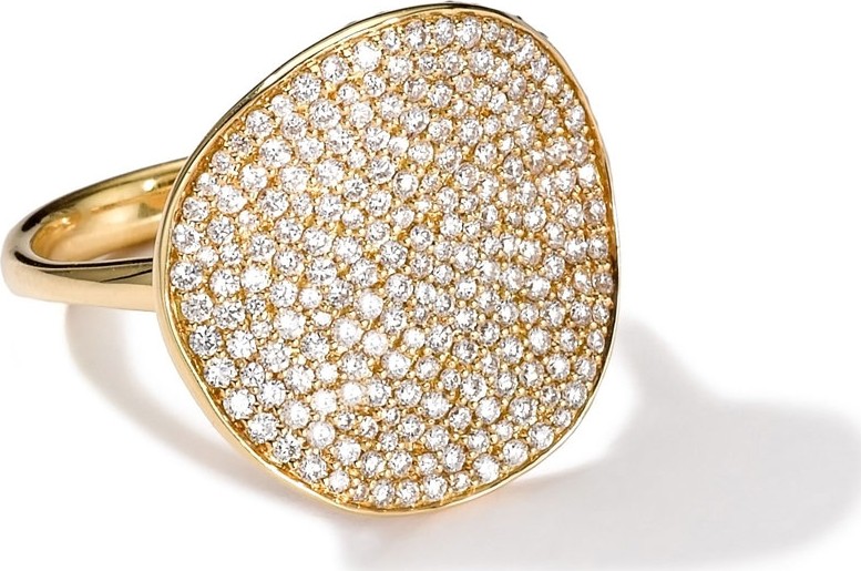 IPPOLITA Stardust 18k Gold Floral Ring with Diamonds