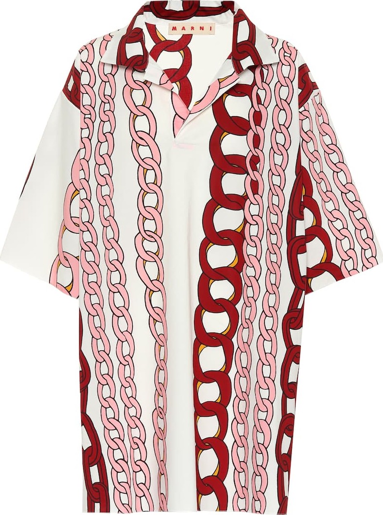 Marni Printed cotton shirt
