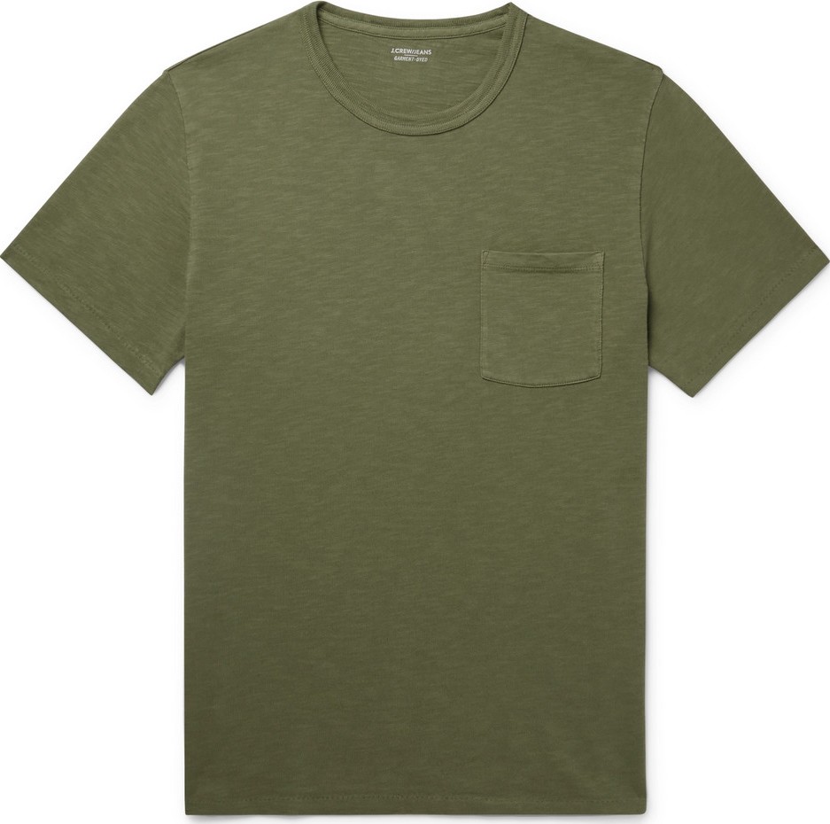 J.Crew Garment-Dyed Slub Cotton-Jersey T-Shirt