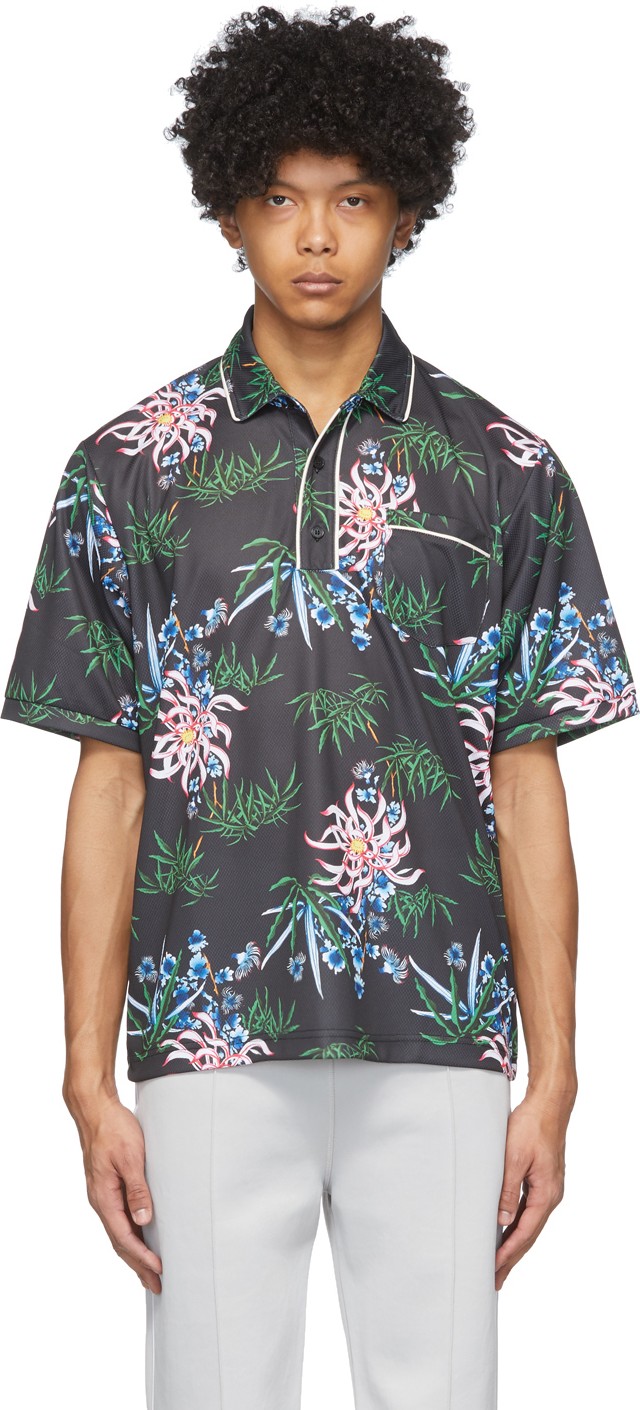 KENZO Black Sea Lily Polo
