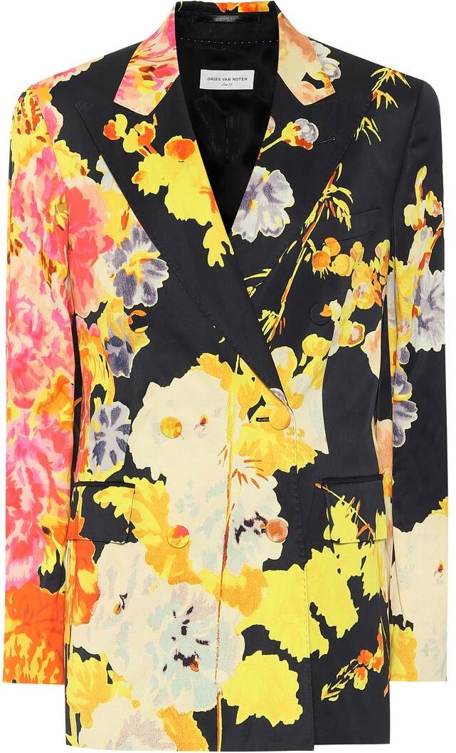 Dries Van Noten Floral blazer