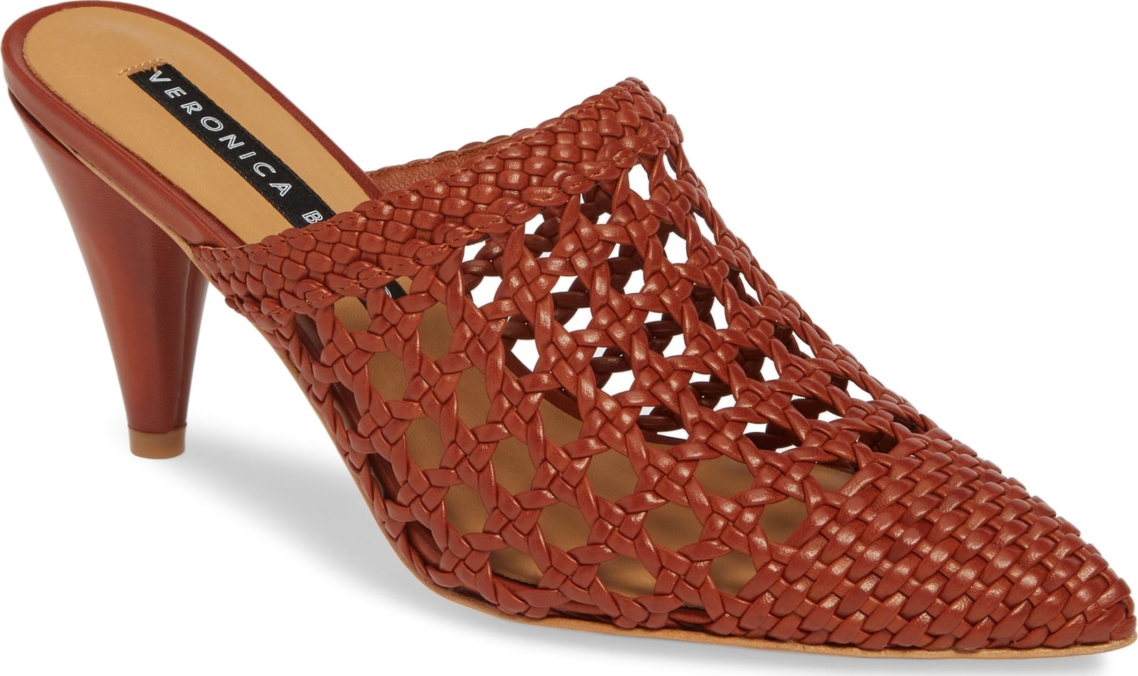 Veronica Beard Jaqlyn Woven Pointy Toe Mule