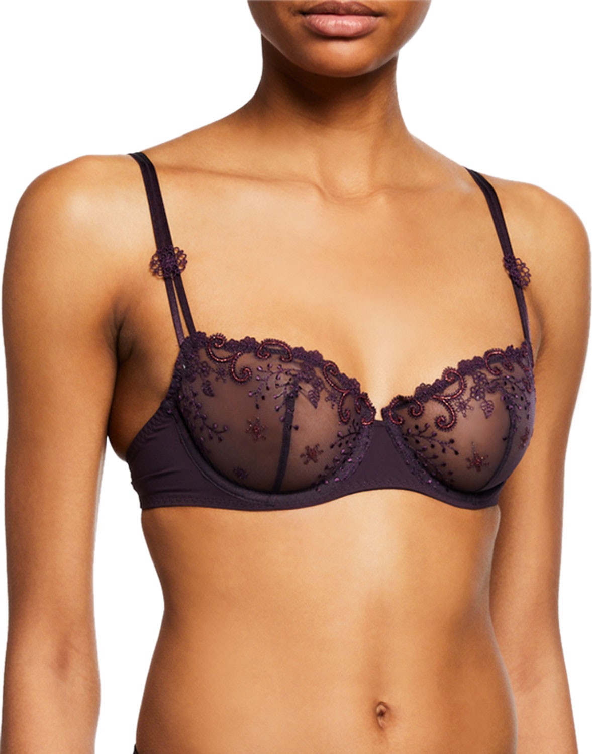 Simone Perele Delice Embroidered Demi Bra