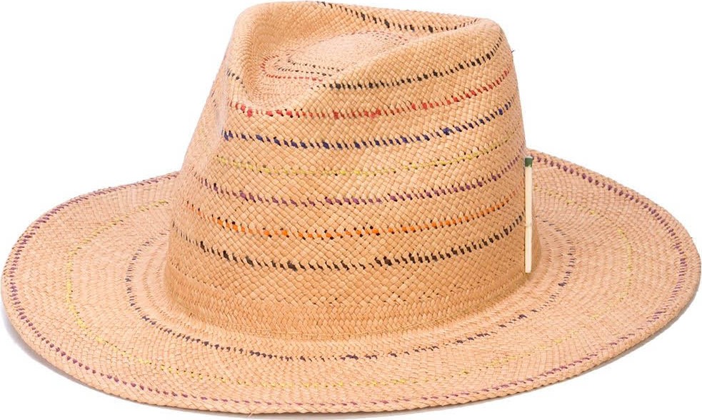 Nick Fouquet Contrast straw hat