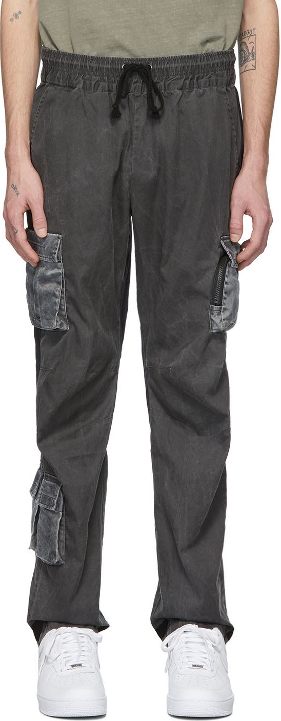 John Elliott Black Miramar Tactical Cargo Pants