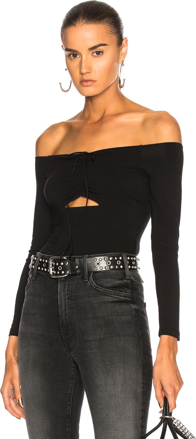 T By Alexander Wang Cut Out Bodysuit