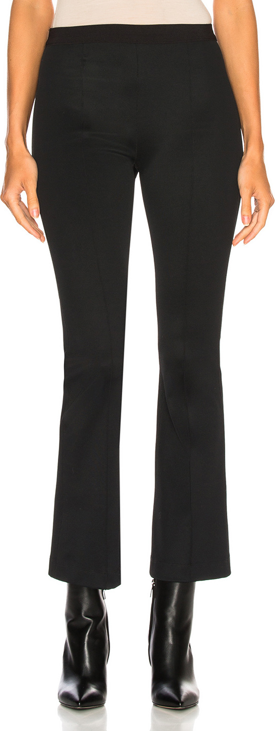 Helmut Lang Cropped Flare Rib Legging