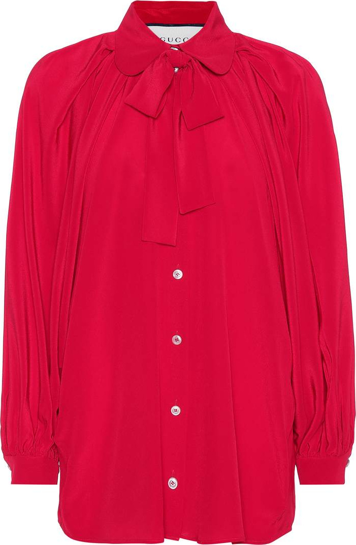 Gucci Silk crêpe de chine blouse