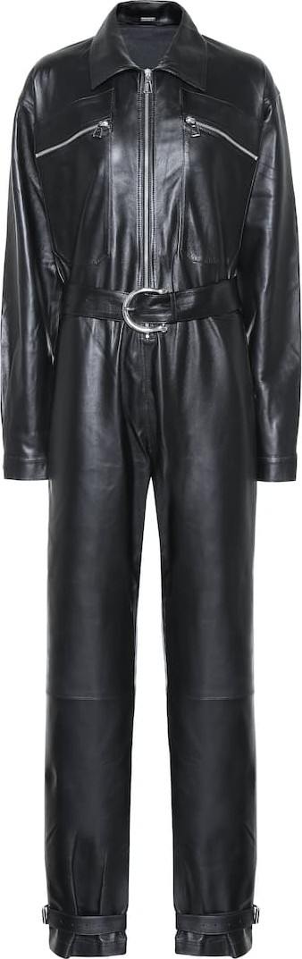 DODO BAR OR Leather jumpsuit