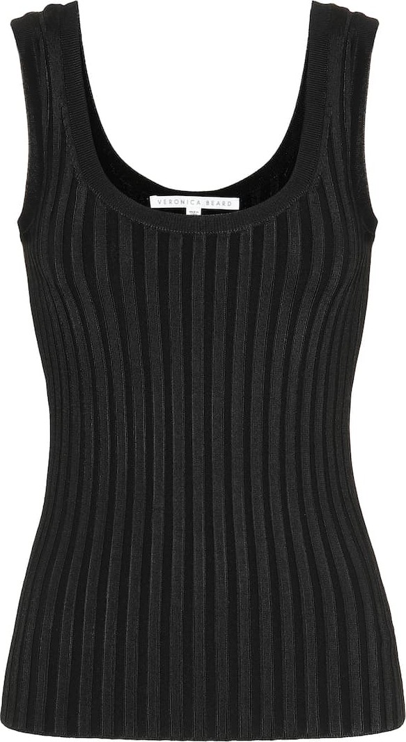 Veronica Beard Sandra ribbed-knit tank top