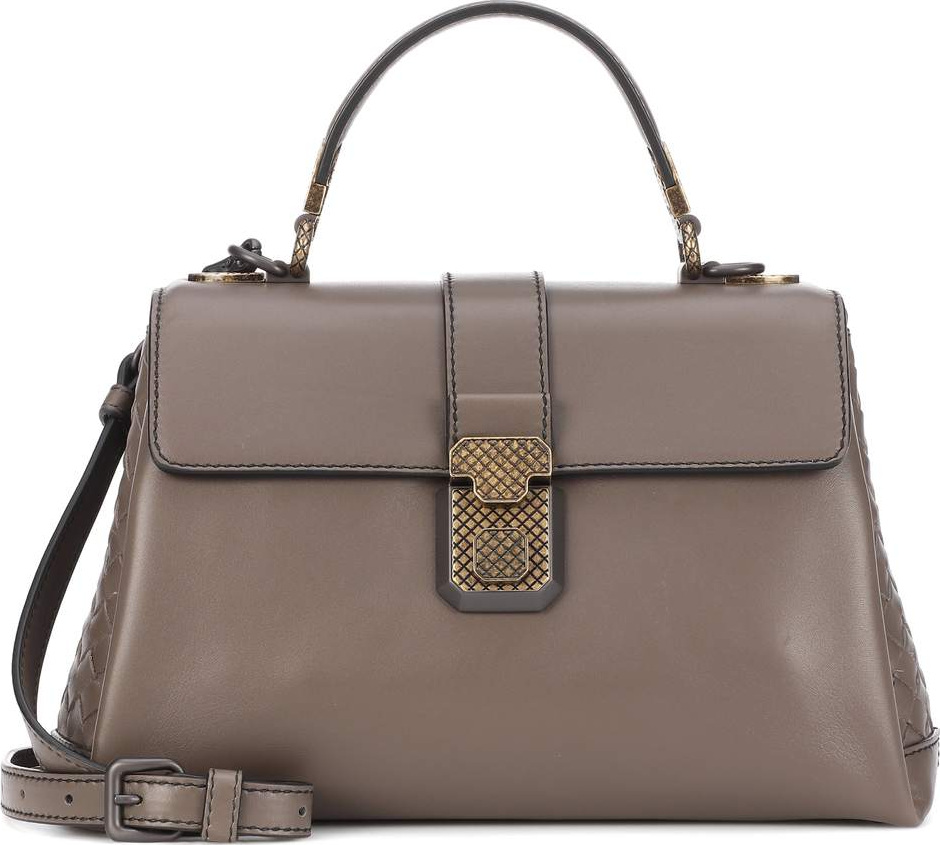 Bottega Veneta Small Piazza leather shoulder bag