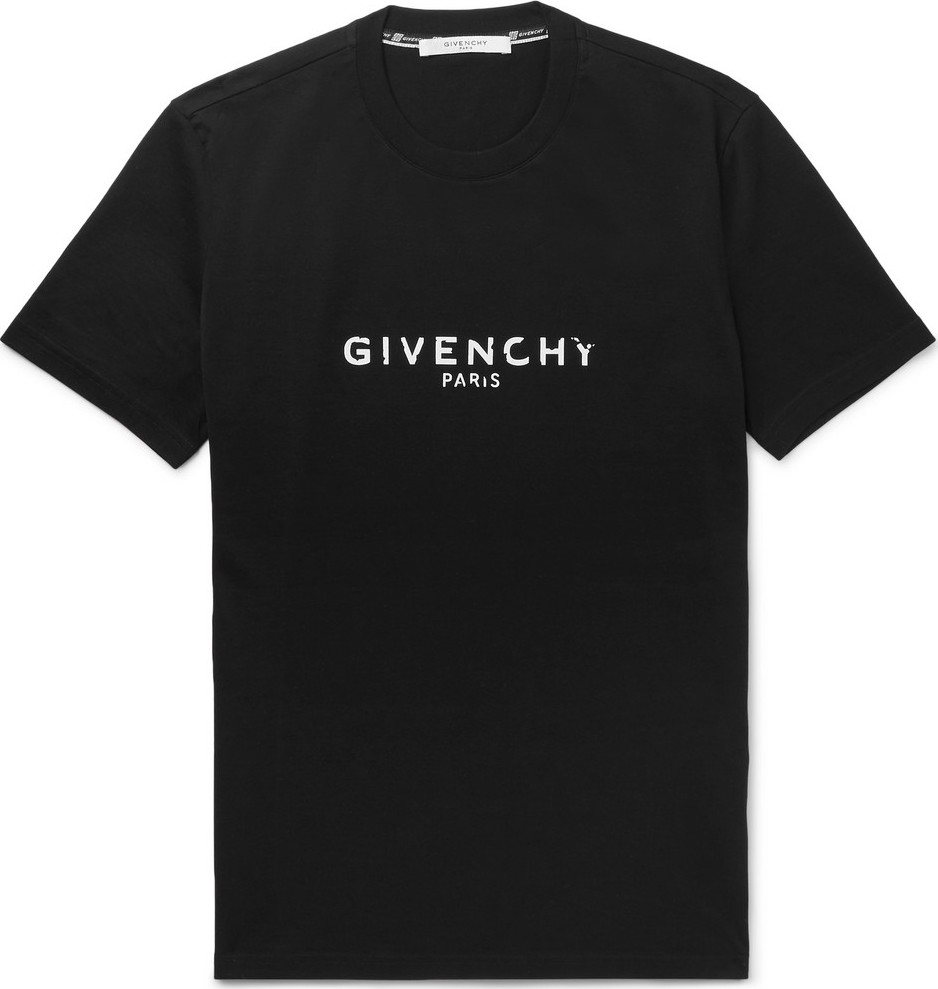Givenchy Logo-Print Cotton-Jersey T-Shirt