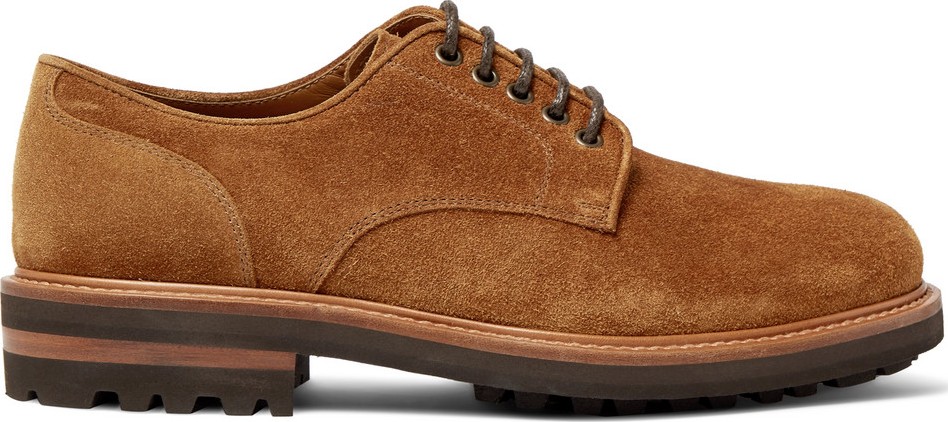 Brunello Cucinelli Suede Derby Shoes Brunello Cucinelli Suede Derby Shoes