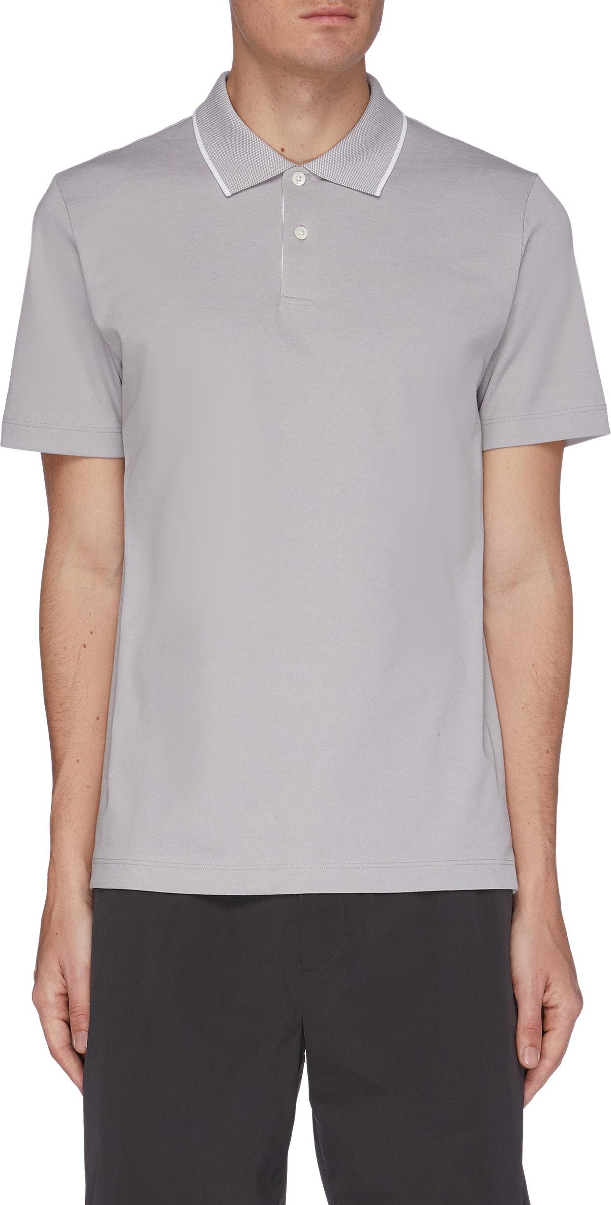 Theory Piqué Cotton Polo Shirt