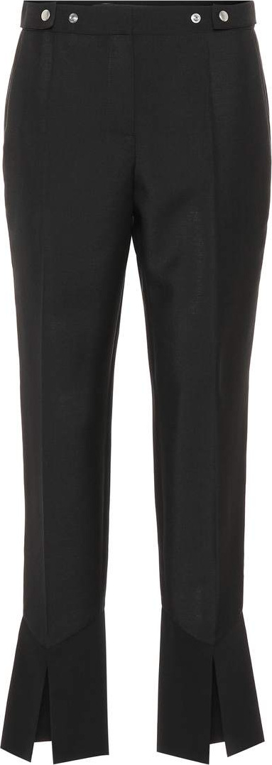 Givenchy Mohair and wool cropped pants