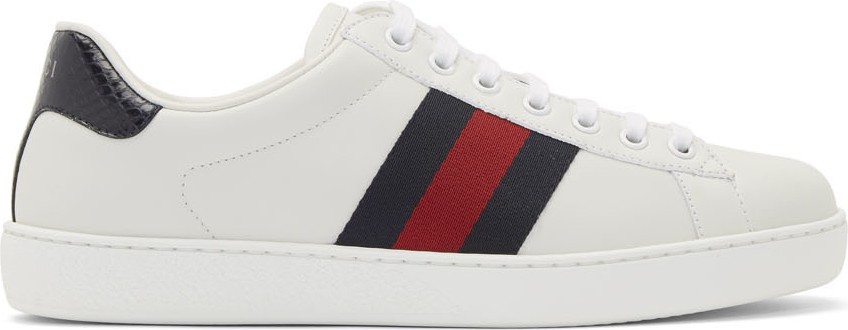 Gucci White Ace Sneakers