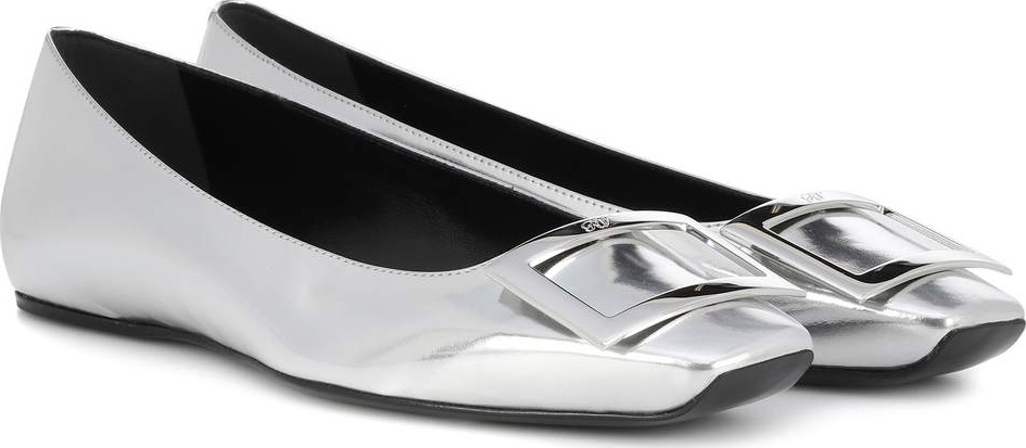 Roger Vivier Gommette leather ballet flats