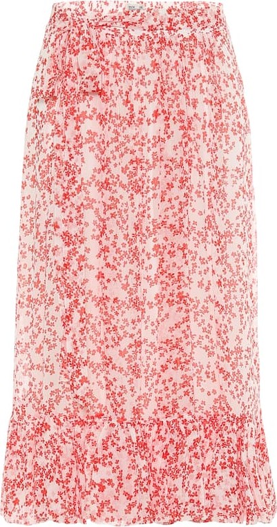 Baum und Pferdgarten Selda floral midi skirt