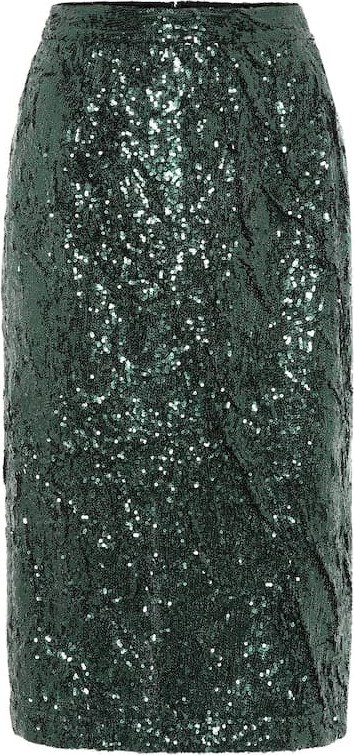 N°21 Sequined pencil skirt