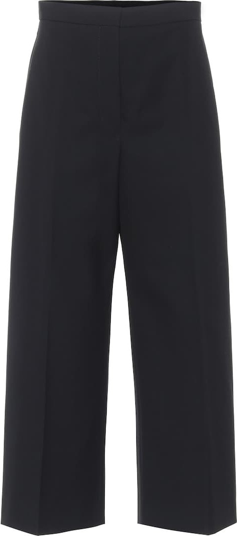 Jil Sander High-rise wide-leg cotton pants