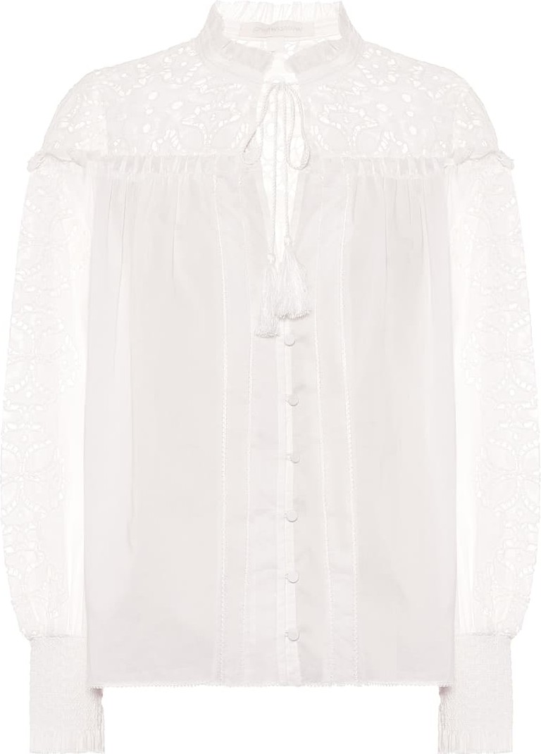 Jonathan Simkhai Brianne cotton blouse