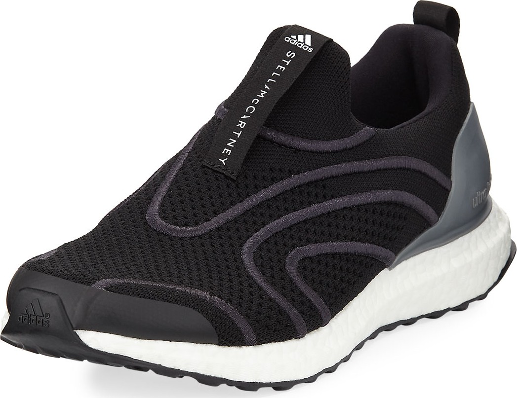 Adidas By Stella McCartney Ultra Boost Uncaged Fabric Sneakers, Gray