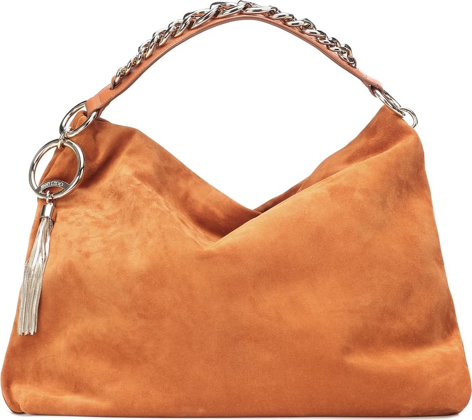 Jimmy Choo Callie suede shoulder bag