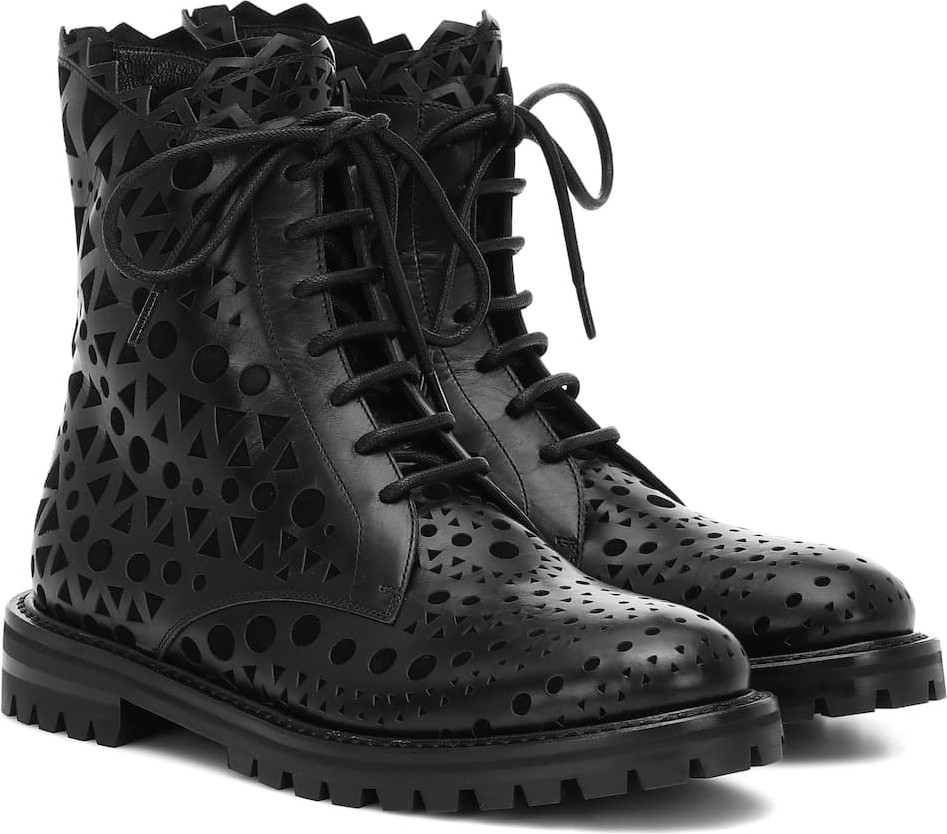 Alaïa Leather ankle boots