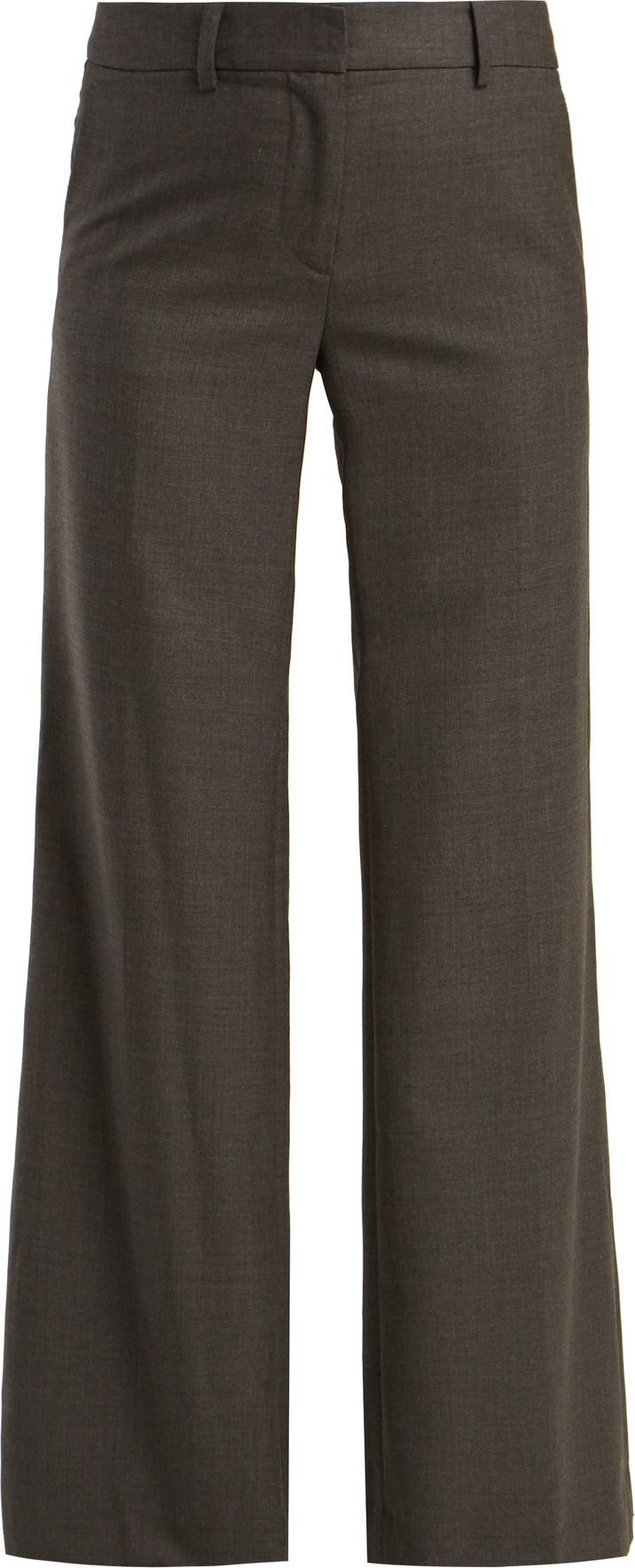 Nili Lotan Irene wide-leg wool-crepe trousers