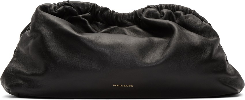 Mansur Gavriel Black Cloud Clutch