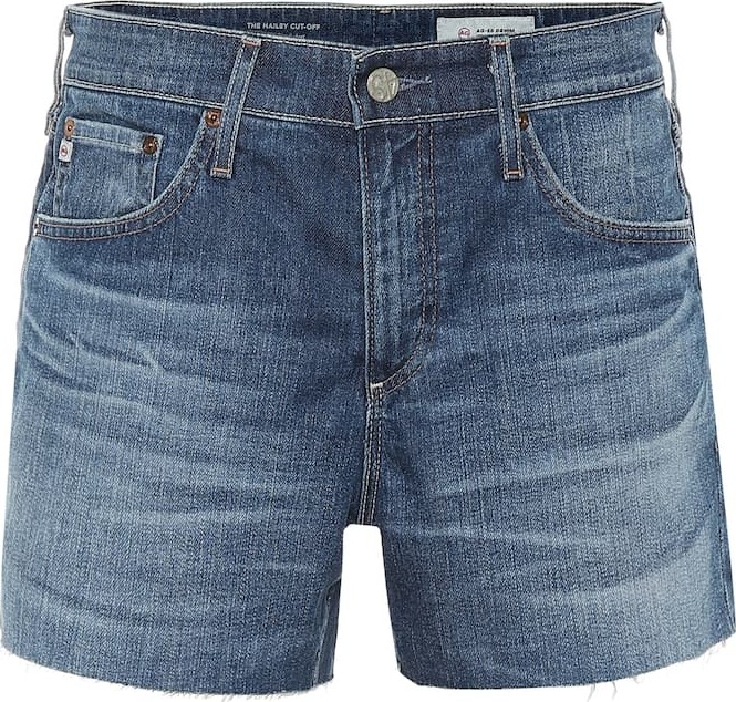 AG Jeans Hailey high-rise denim shorts