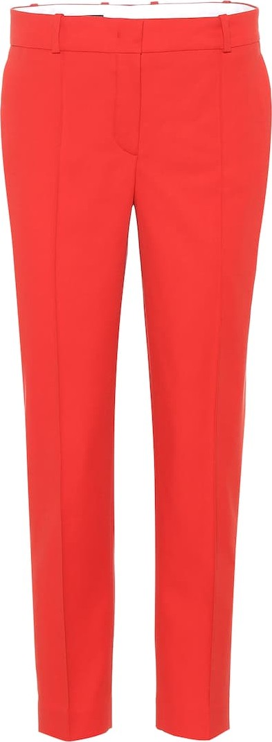 Loro Piana Derk mid-rise slim cotton pants