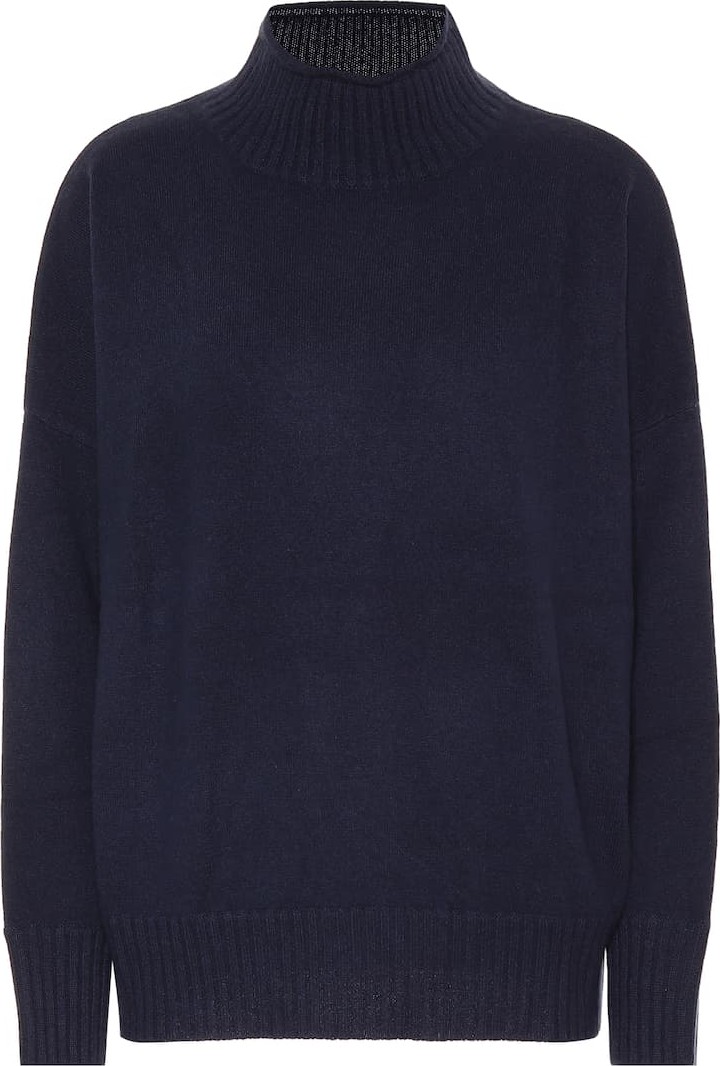 Jardin des Orangers Wool and cashmere mockneck sweater