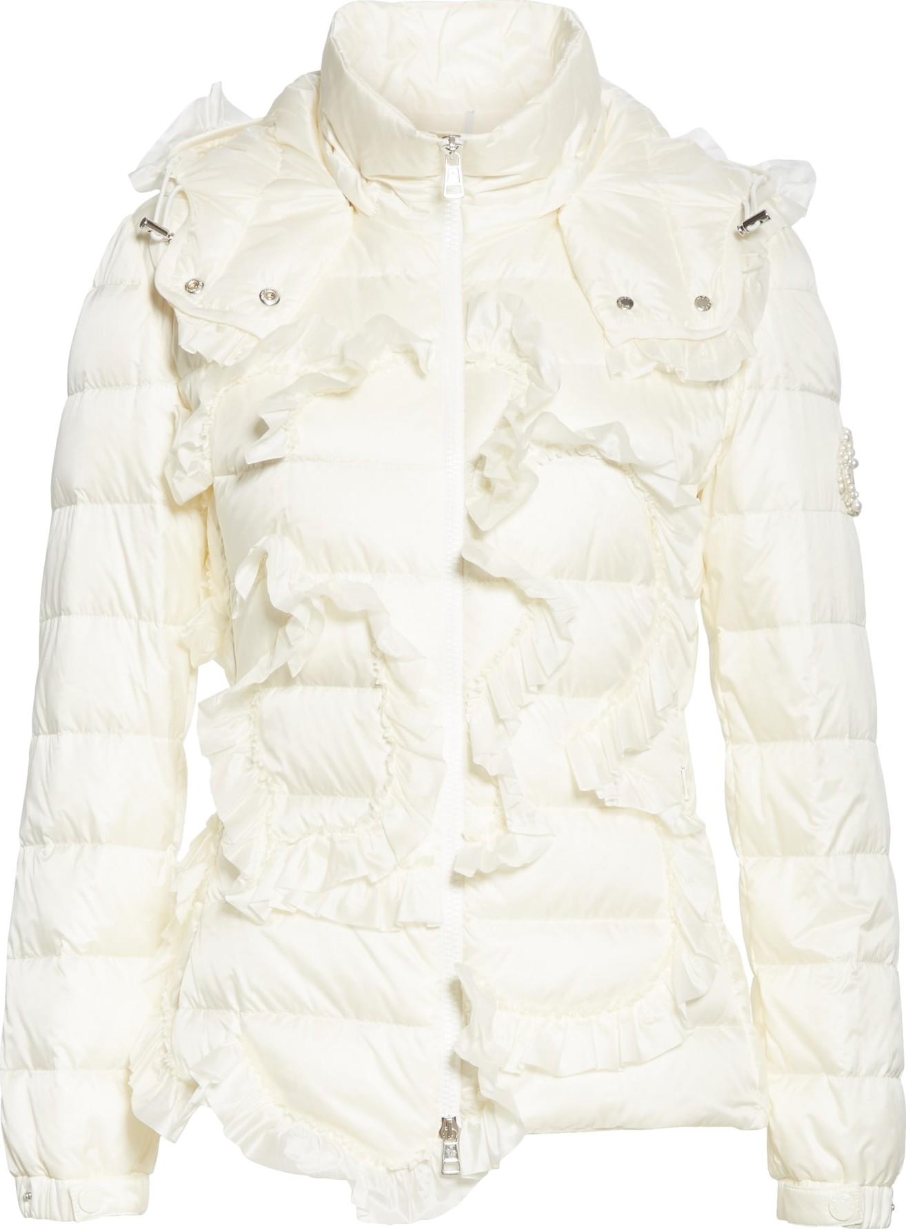 Moncler Genius Moncler Genius 4 by Simone Rocha Lily Ruffle Quilted Down Jacket
