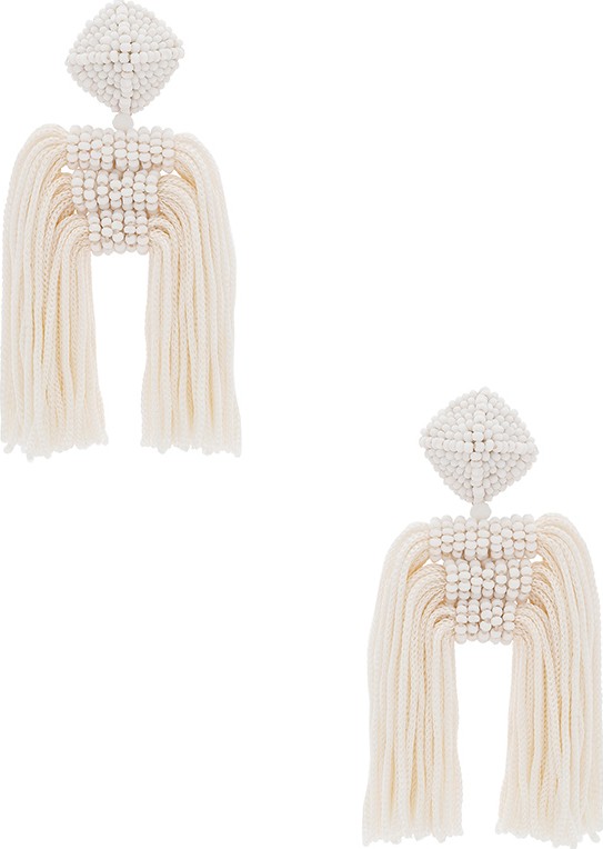 Sachin & Babi Short Tassel Dupio Earrings